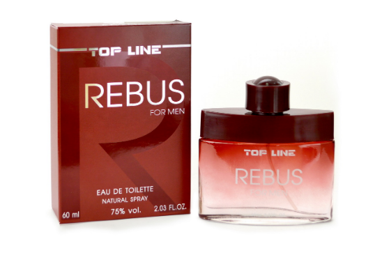 Туалетная вода для мужчин Top Line Rebus 60 мл Туалетная вода для мужчин Top Line Rebus 60 мл