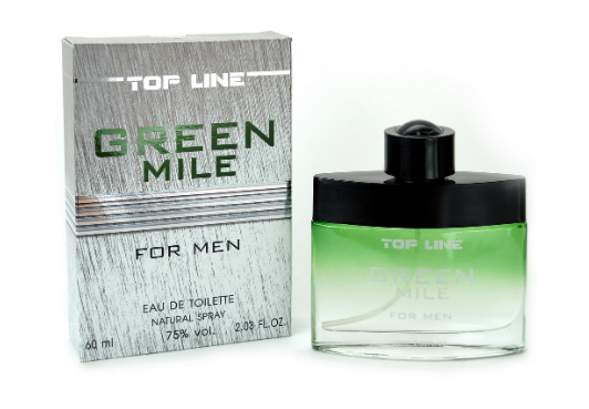 Туалетная вода для мужчин Top Line Green Mile 60 мл Туалетная вода для мужчин Top Line Green Mile 60 мл
