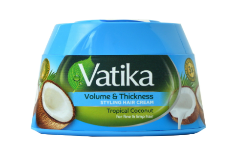 Крем для волос Объем Vatika (Кокос, Хна, Мигдаль) 140мл Крем для волос Объем Vatika (Кокос, Хна, Мигдаль) 140мл