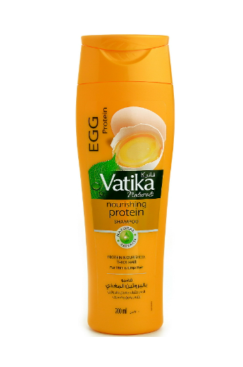 Шампунь с Протеинами Яиц для тонких и ломких волос DABUR VATIKA 200 мл Шампунь с Протеинами Яиц для тонких и ломких волос DABUR VATIKA 200 мл