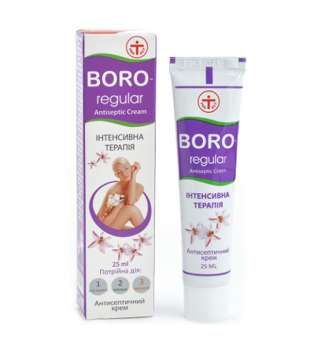Антисептический крем Интенсивная терапия Boro 25 мл Антисептический крем Интенсивная терапия Boro 25 мл