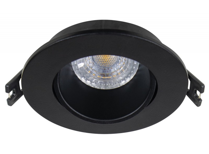 Точечный светильник luxel GU5,3 IP20 черный (DP-01B) Точечный светильник luxel GU5,3 IP20 черный (DP-01B)