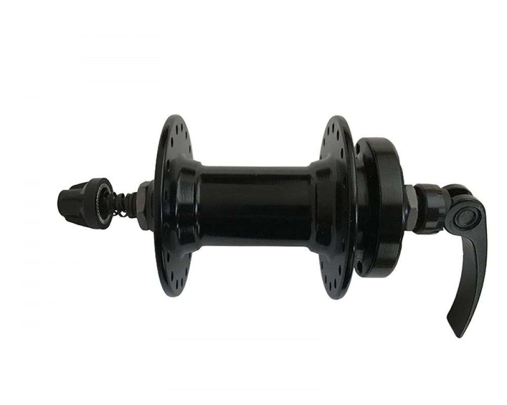 Втулка алюминиевая передняя c эксцентриком на промподшипнике ( Disc-Brake 6 болтов)36H Втулка алюминиевая передняя c эксцентриком на промподшипнике ( Disc-Brake 6 болтов)36H