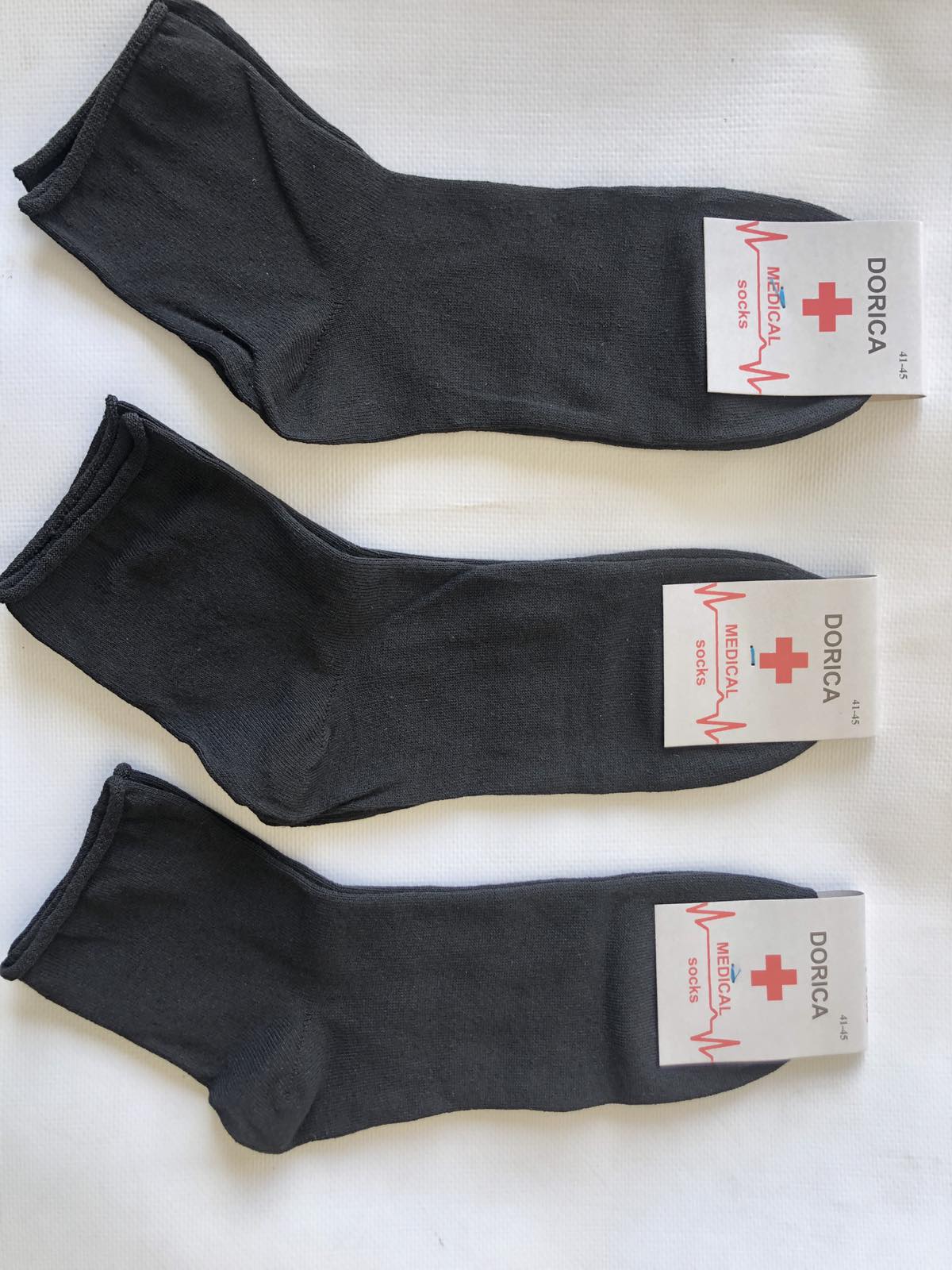 Носки DORIKA ликра мужская диабет ( без резинки ). Размер : 41-45. Цвет : черный Носки DORIKA ликра мужская диабет ( без резинки ). Размер : 41-45. Цвет : черный