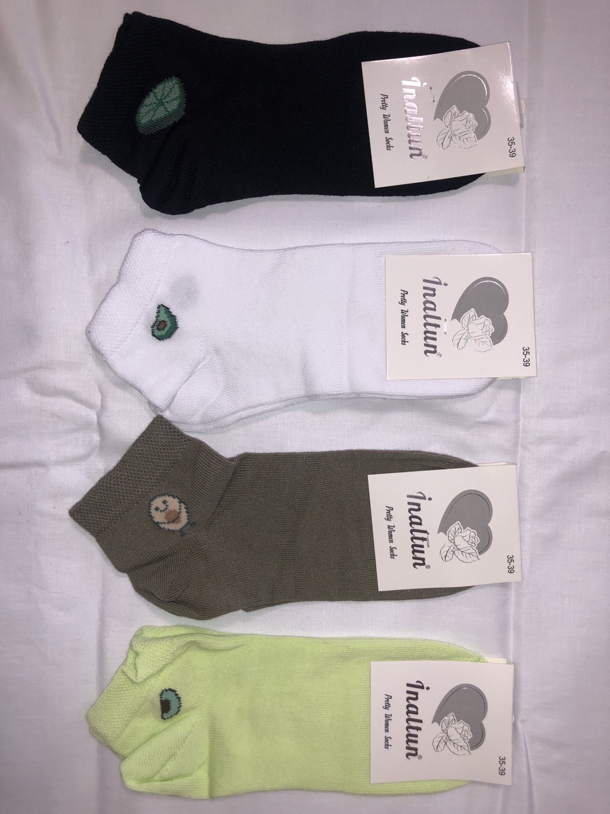 Носки INALTUN ликра хлопок патик ( низкие ) 36-40 ( фрукты ). Цвет : ассорти Турция Носки INALTUN ликра хлопок патик ( низкие ) 36-40 ( фрукты ). Цвет : ассорти Турция