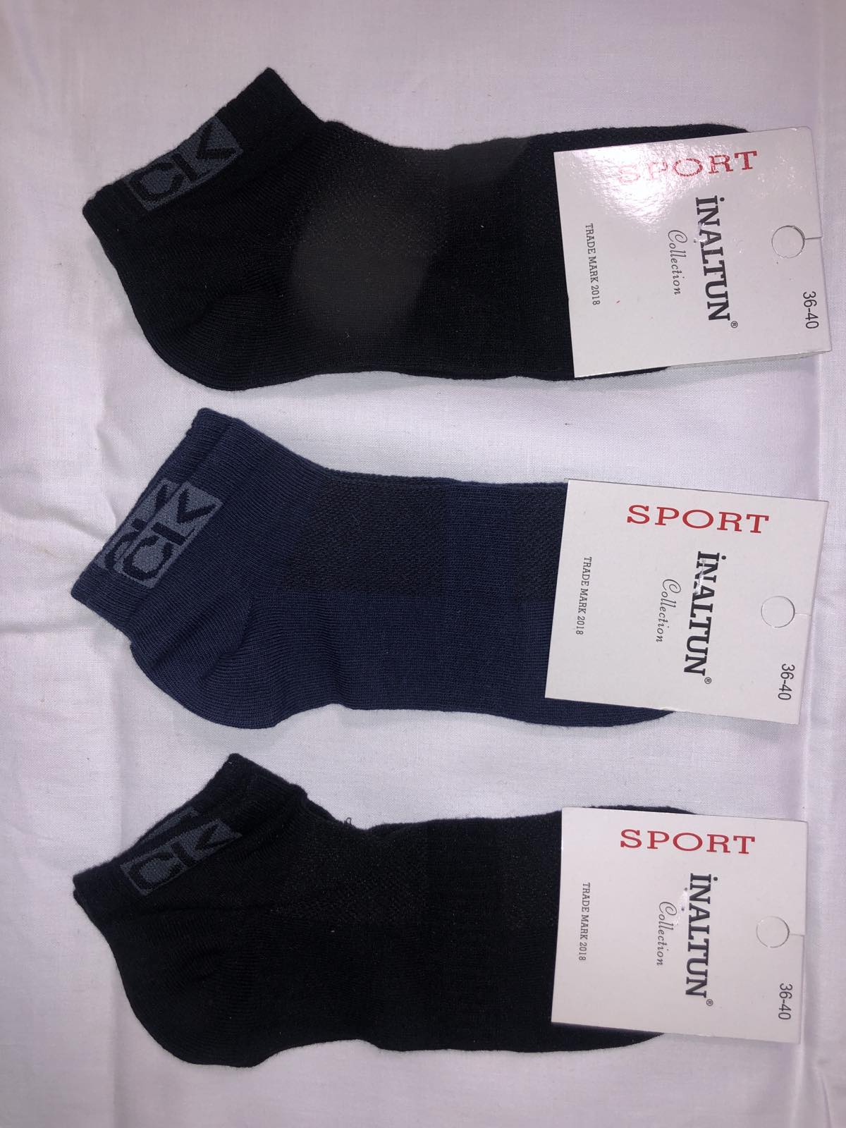 Носки INALTUN ликра хлопок патик ( низкие ) сетка 36-40. Цвет : ассорти Турция Носки INALTUN ликра хлопок патик ( низкие ) сетка 36-40. Цвет : ассорти Турция