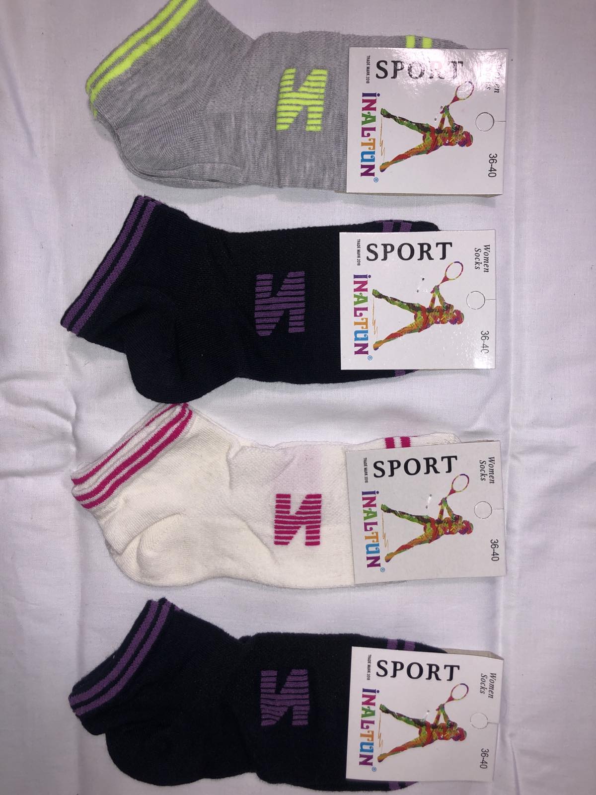 Носки INALTUN ликра хлопок патик ( низкие ) сетка 36-40 . Цвет : ассорти Турция Носки INALTUN ликра хлопок патик ( низкие ) сетка 36-40 . Цвет : ассорти Турция