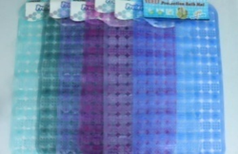 Резиновый коврик в ванную с присосками массажный Резиновый коврик в ванную с присосками массажный