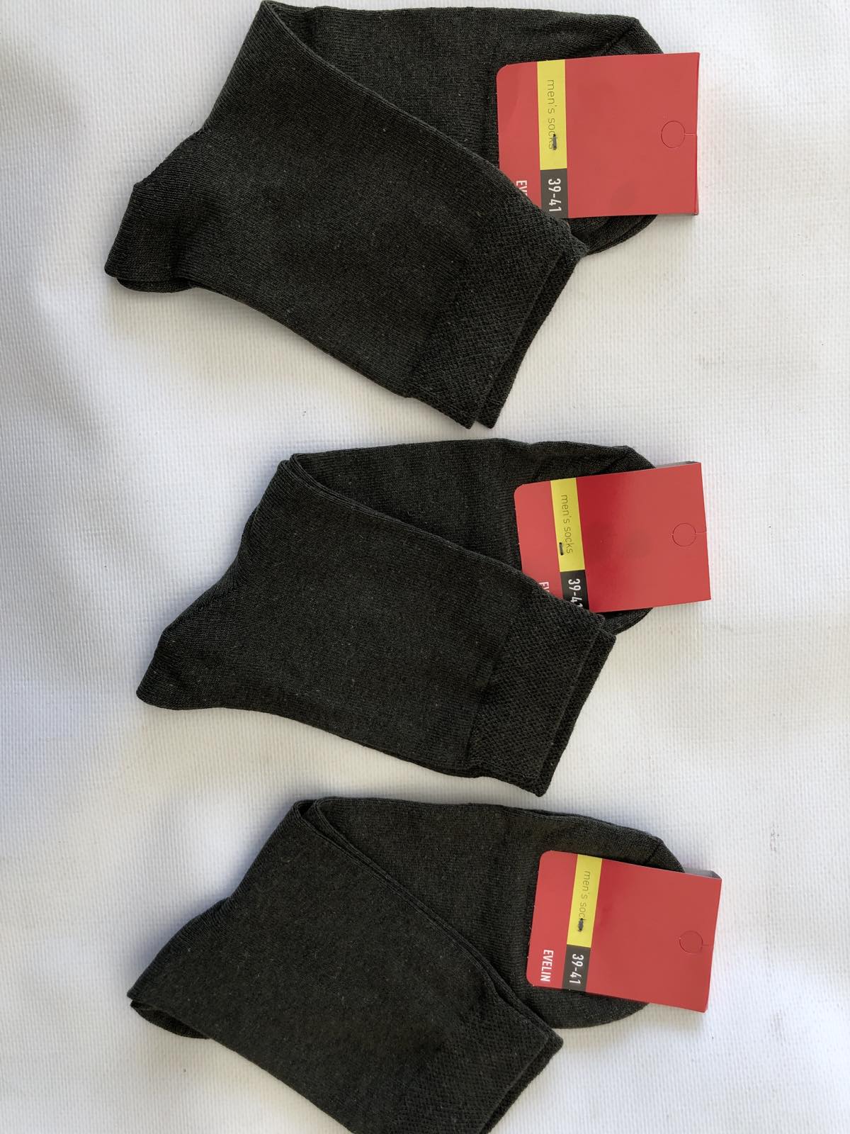 Носки Эвелин ликра хлопок мужские 39-41 . Цвет : темная олива Носки Эвелин ликра хлопок мужские 39-41 . Цвет : темная олива