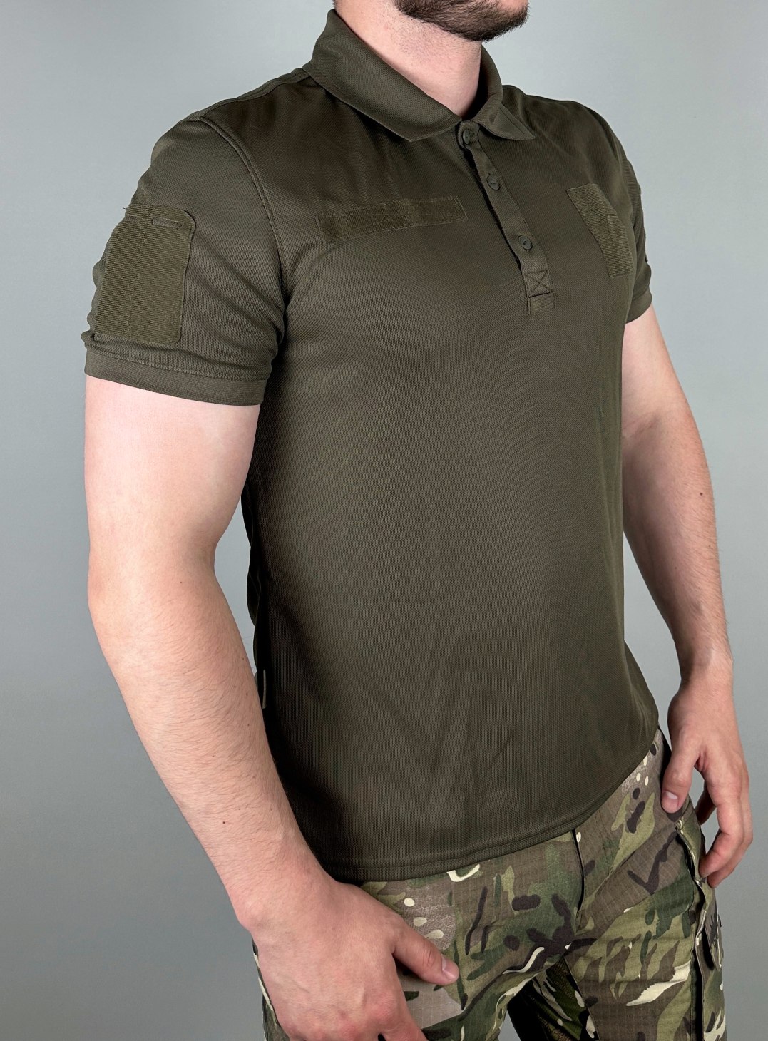 Поло тактическое ULTIMATUM "ВСУ" Олива S-M-L-XS-XL-2XL-3XL-4XL Поло тактическое ULTIMATUM "ВСУ" Олива S-M-L-XS-XL-2XL-3XL-4XL