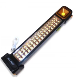 Фонарь прожекторный с солнечной панелью 5 режимов освещения HEL-6866/PowerBank/USB/42см/7см Фонарь прожекторный с солнечной панелью 5 режимов освещения HEL-6866/PowerBank/USB/42см/7см