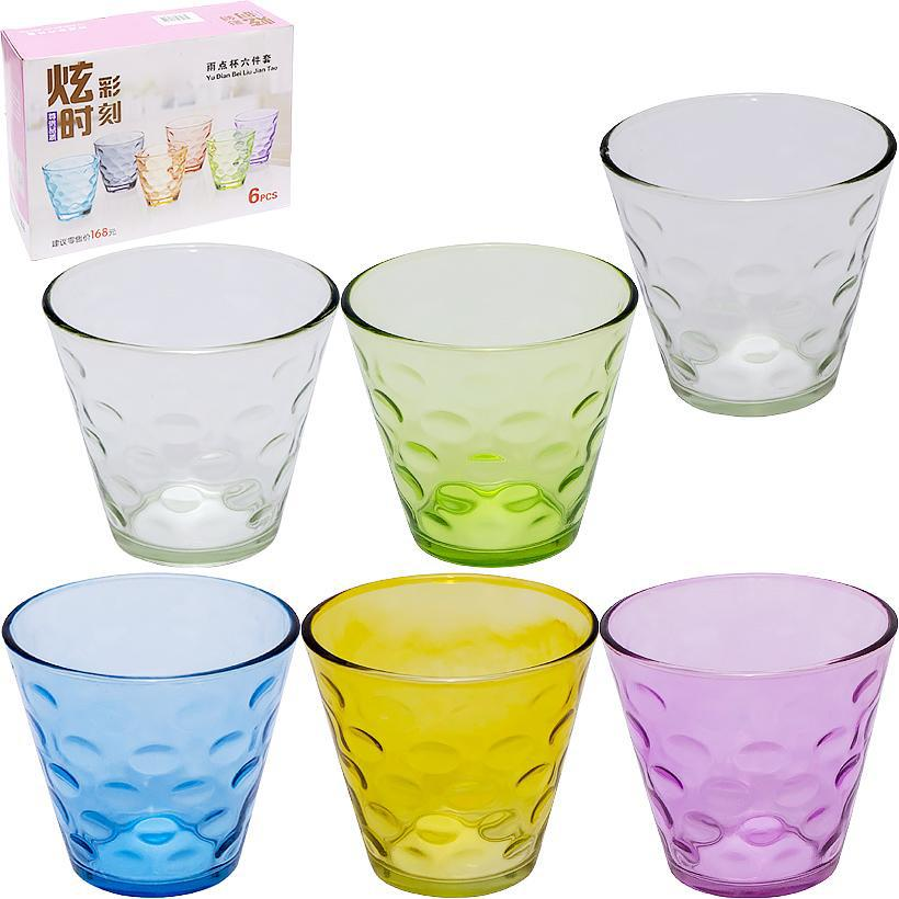 Стакан стекло цветной 200мл, 106428 Стакан стекло цветной 200мл, 106428