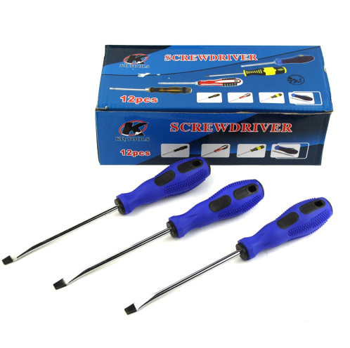 Отвёртка 4 дюйма с массаж. син. чёр. руч. магнит 2 вида након, 17039 Отвёртка 4 дюйма с массаж. син. чёр. руч. магнит 2 вида након, 17039