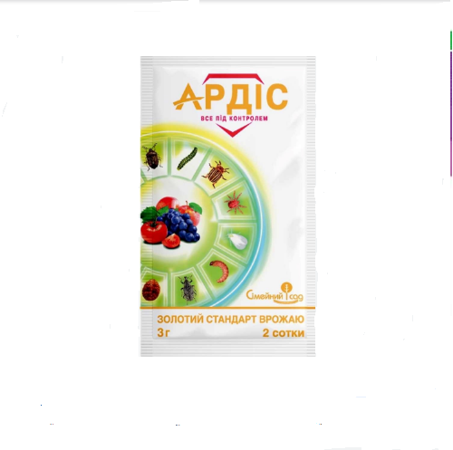 Ардис 3г для защиты культур от комплекса вредителей Ардис 3г для защиты культур от комплекса вредителей