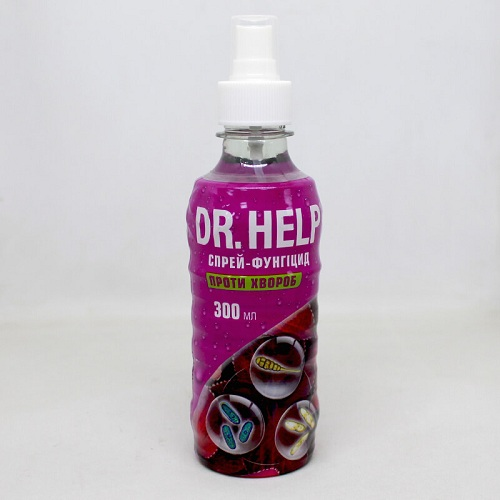 Dr Help спрей фунгицид 300мл, от болезней и гнили, для комнатных растений Dr Help спрей фунгицид 300мл, от болезней и гнили, для комнатных растений