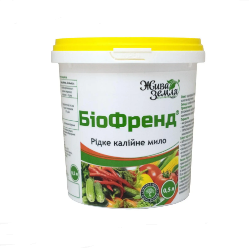 Жидкое калийное мыло Биофренд прилипатель Биофренд 500мл Жидкое калийное мыло Биофренд прилипатель Биофренд 500мл