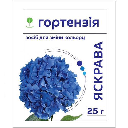 Средство для изменения цвета гортензий 25гр Средство для изменения цвета гортензий 25гр