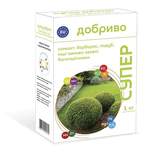 Супер удобрение для самшита 1кг Супер удобрение для самшита 1кг