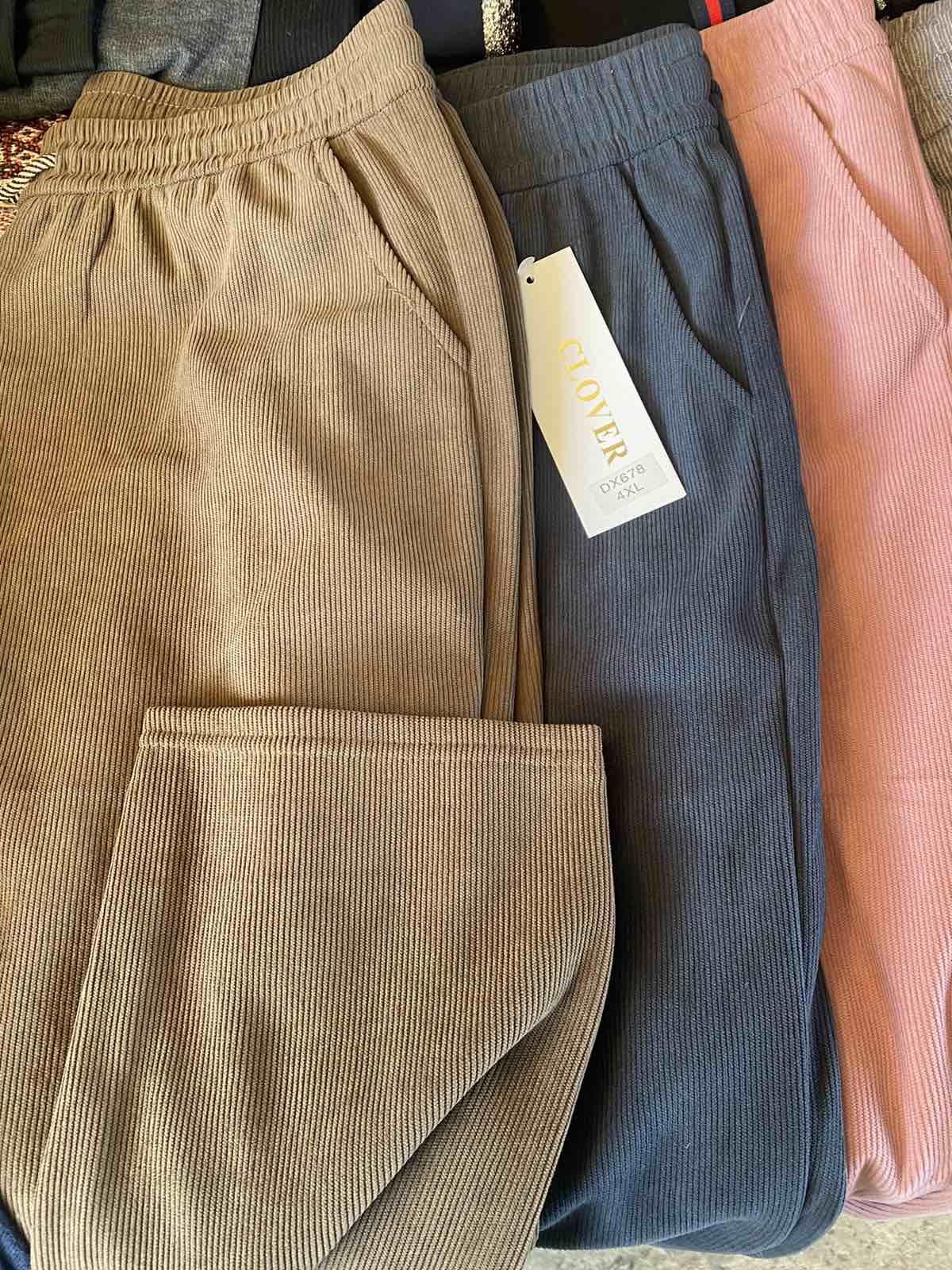 Женские брюки микровельвет р.2xl-5xl Женские брюки микровельвет р.2xl-5xl