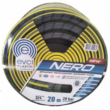 Шланг EVCI PLASTIK Nero 5-слойный 3/4" бухта 50м Шланг EVCI PLASTIK Nero 5-слойный 3/4" бухта 50м