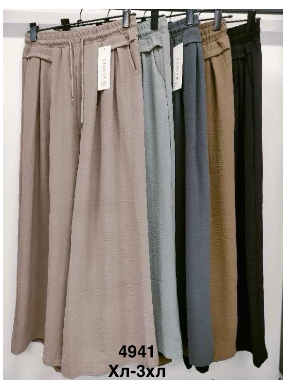 Жіночі літні штани. Розміри xl, 2xl, 3xl (44-46-48). В упаковці 6 од одного кольору. Матеріал жатка. 102691 Жіночі літні штани. Розміри xl, 2xl, 3xl (44-46-48). В упаковці 6 од одного кольору. Матеріал жатка. 102691