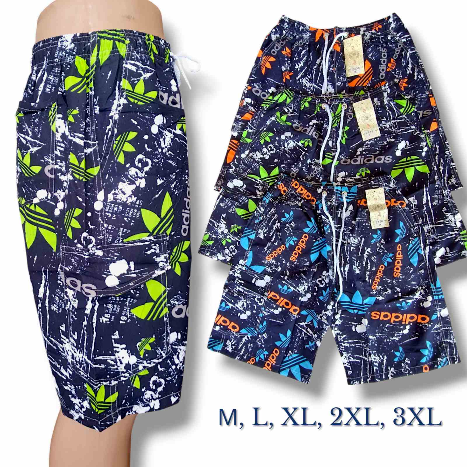 Шорти чоловічі з плотної плащовки. Розміри: M, L, XL, 2XL, 3XL. Шорти чоловічі з плотної плащовки. Розміри: M, L, XL, 2XL, 3XL.