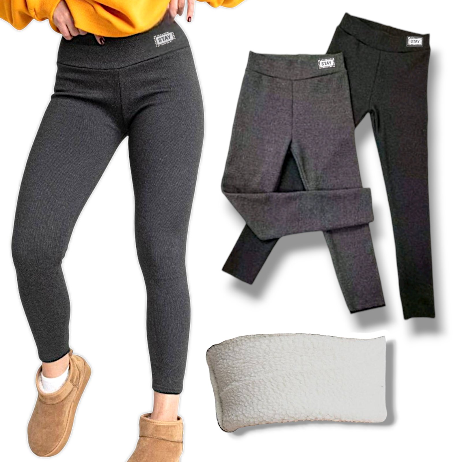 Лосіни жіночі теплі в рубчик. Норма. Всередині білий фліс. Колір сірий, темно сірий. Розміри : XL, 2XL, 3XL, 4XL Лосіни жіночі теплі в рубчик. Норма. Всередині білий фліс. Колір сірий, темно сірий. Розміри : XL, 2XL, 3XL, 4XL