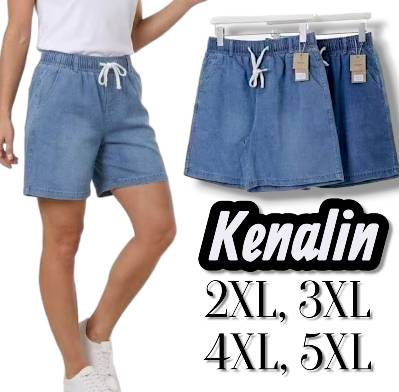 Шорти жіночі джинсові. Kenalin. Напівбатал. Розміри: 2XL, 3XL, 4XL, 5XL. Шорти жіночі джинсові. Kenalin. Напівбатал. Розміри: 2XL, 3XL, 4XL, 5XL.