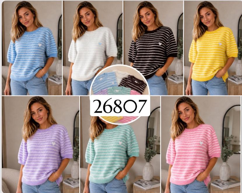 Свитер 26807. Розмір - 46-54. Якість - 55%recycled polyester,30%wool,15%polyester Свитер 26807. Розмір - 46-54. Якість - 55%recycled polyester,30%wool,15%polyester