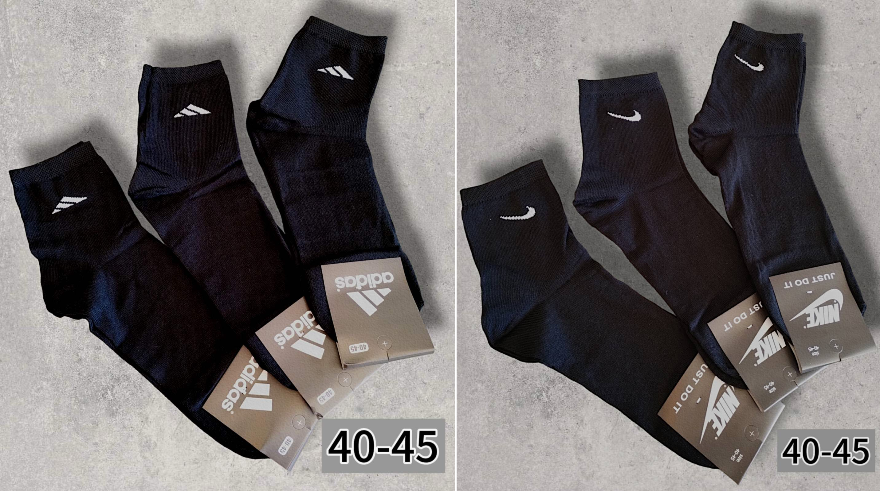 Шкарпетки чоловічі демісезонні , класичної довжини. Adidas. Розмір 40-45 Шкарпетки чоловічі демісезонні , класичної довжини. Adidas. Розмір 40-45