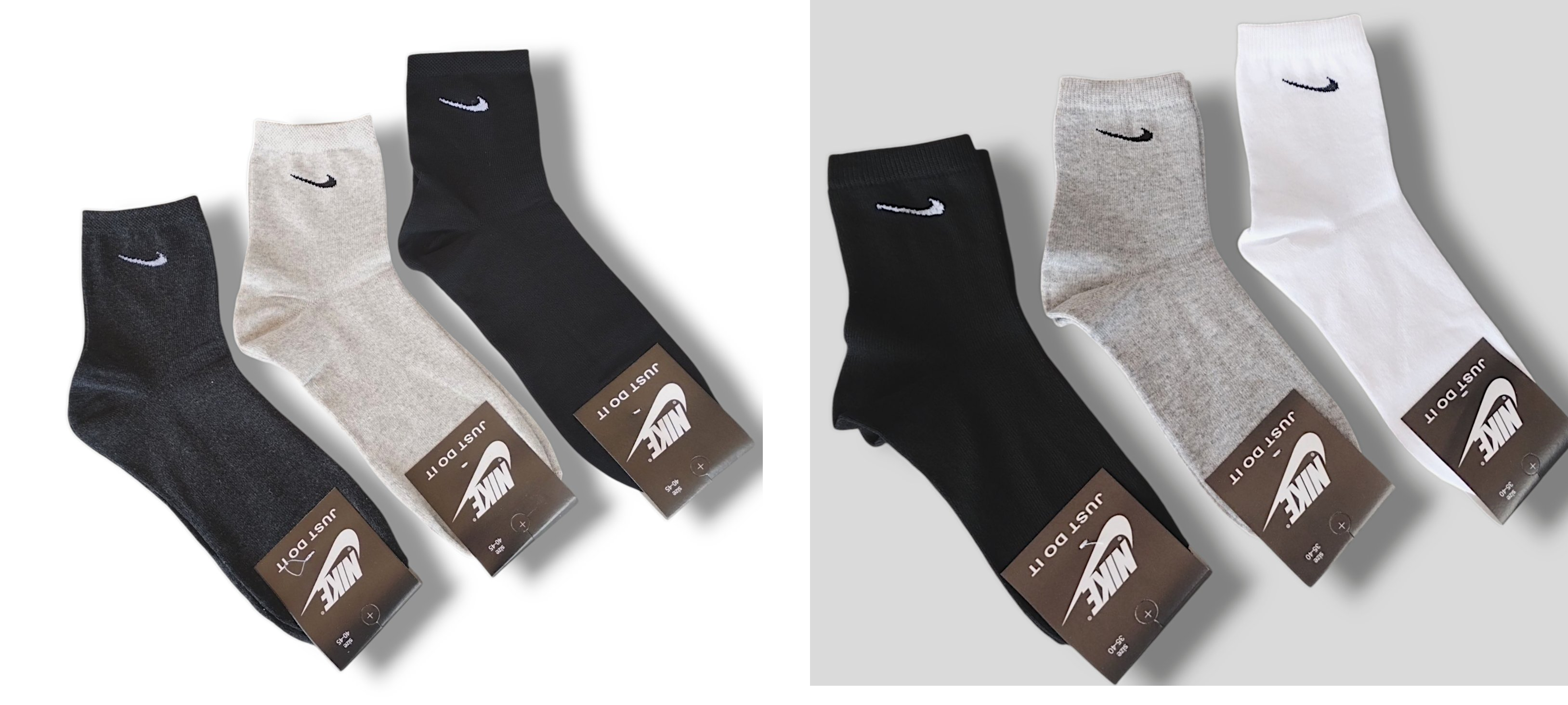 Шкарпетки чоловічі демісезонні, класичної довжини. NIKE. Розмір 40-45 Шкарпетки чоловічі демісезонні, класичної довжини. NIKE. Розмір 40-45