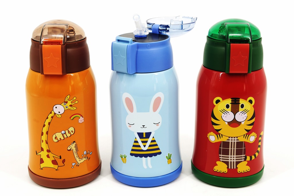 Термос детский с индикацией Температуры 400 Мл A-PLUS 1782 L Термос детский с индикацией Температуры 400 Мл A-PLUS 1782 L