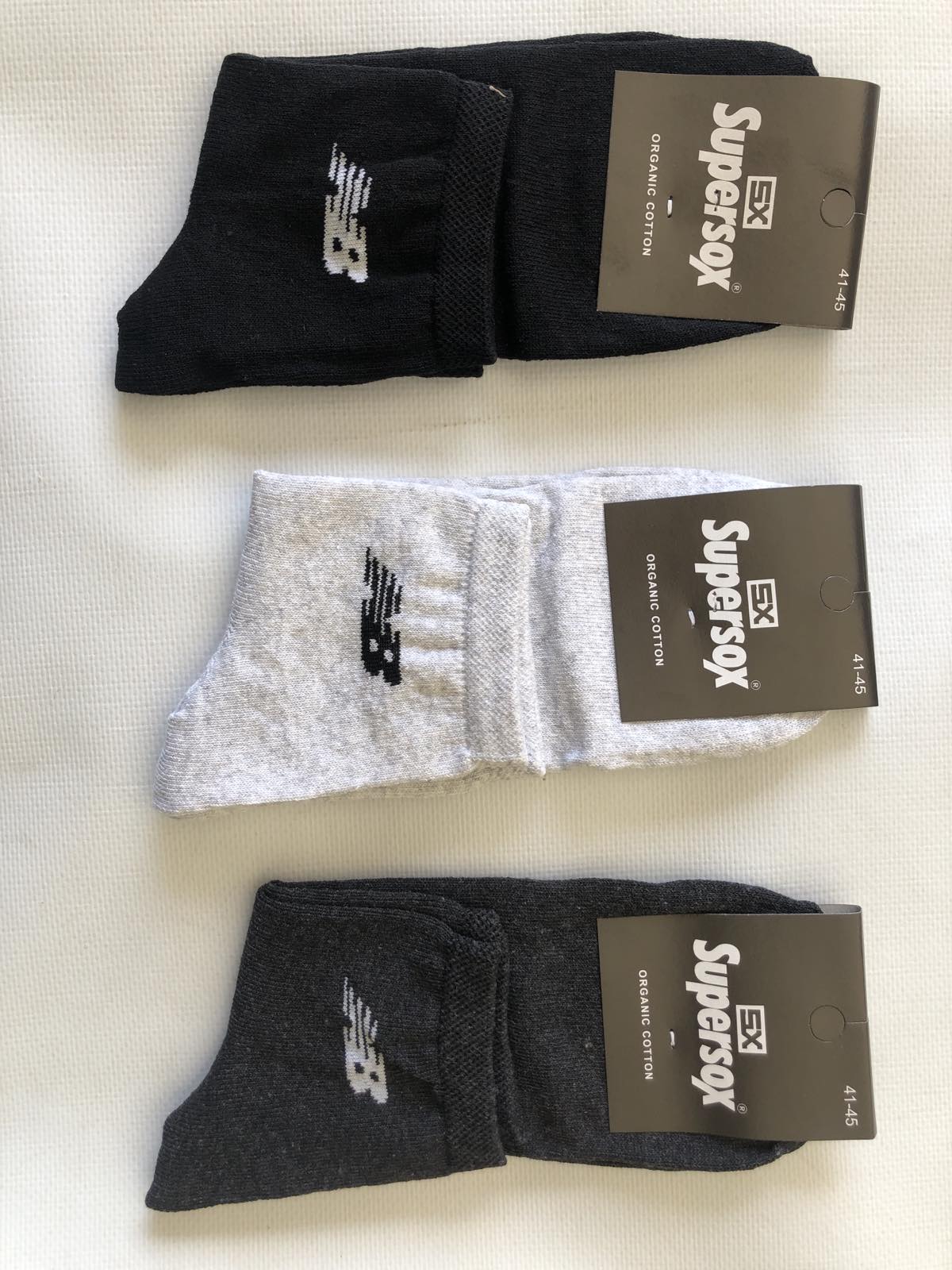 Носки SUPERSOX ликра средняя мужская 40-45. Цвет : ассорти Носки SUPERSOX ликра средняя мужская 40-45. Цвет : ассорти