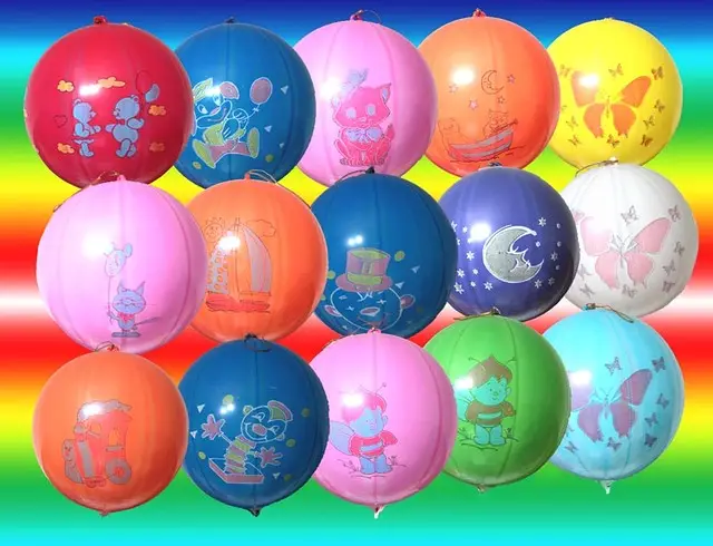 Воздушные шары Панч - Болл ассорти пастель шелкография 18" (45 см) Gemar Воздушные шары Панч - Болл ассорти пастель шелкография 18" (45 см) Gemar