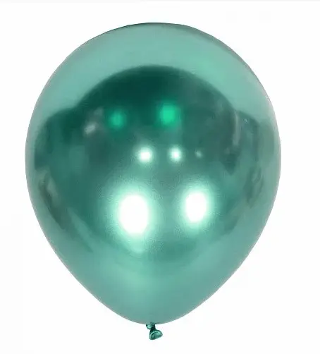 Шары воздушные хром зелёный 12" (50 шт/уп), Китай Шары воздушные хром зелёный 12" (50 шт/уп), Китай