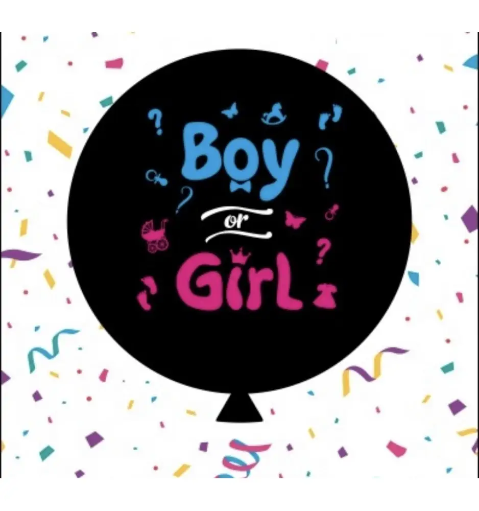 Воздушный шар "Boy or Girl" цв. 100 см в упаковке ТМ Sharoff Воздушный шар "Boy or Girl" цв. 100 см в упаковке ТМ Sharoff