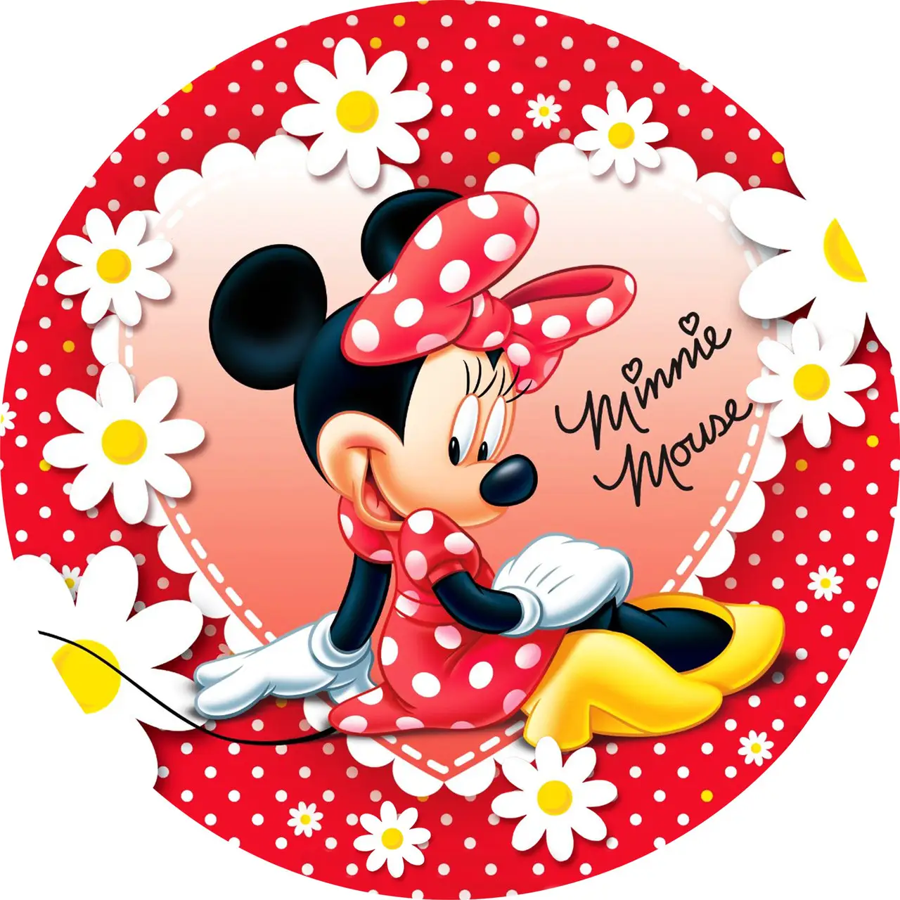 Тарелки бумажные одноразовые детские " Минни Маус ". 18 см.10 шт Тарелки бумажные одноразовые детские " Минни Маус ". 18 см.10 шт