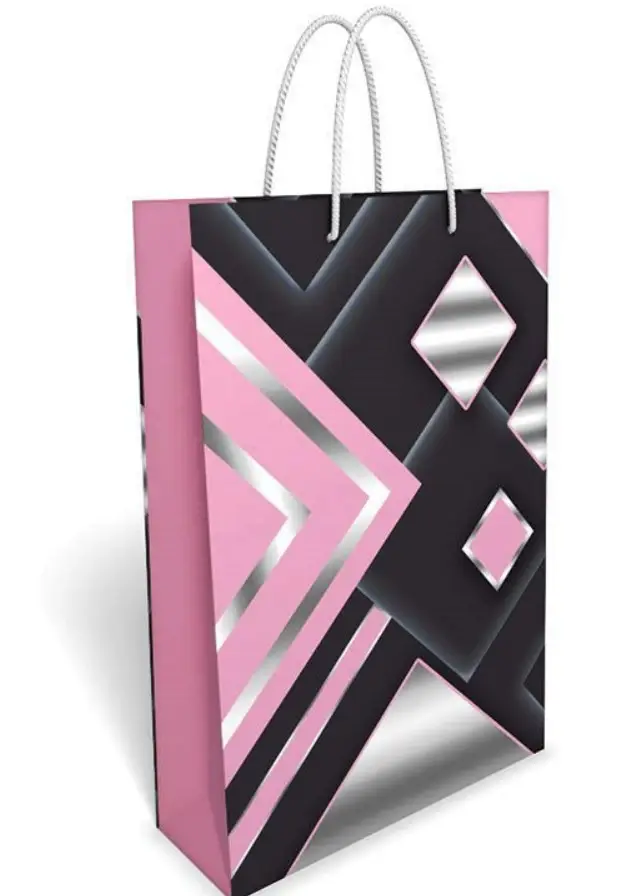 Пакет для подарка большой вертикальный "Ромбы" 25х35 см Пакет для подарка большой вертикальный "Ромбы" 25х35 см