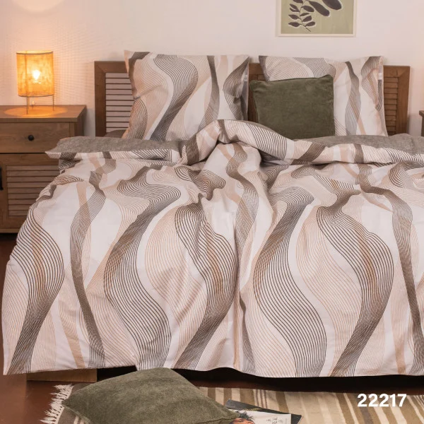 Комплект постельного белья Евро ранфорс VILUTA 22217 Комплект постельного белья Евро ранфорс VILUTA 22217