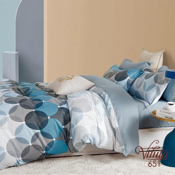 Комплект постельного белья Евро Viluta Сатин Twill 651 Комплект постельного белья Евро Viluta Сатин Twill 651