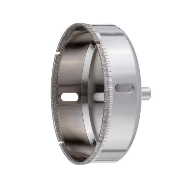 Сверло алмазное трубчатое по стеклу и керамике 100 мм INTERTOOL SD-0379 Сверло алмазное трубчатое по стеклу и керамике 100 мм INTERTOOL SD-0379