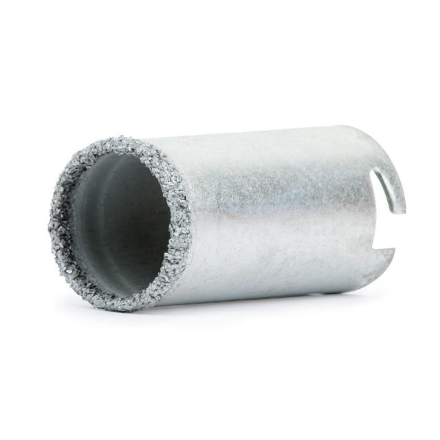 Корончатое сверло D-33 мм, H-64 мм, по плитке INTERTOOL SD-0391 Корончатое сверло D-33 мм, H-64 мм, по плитке INTERTOOL SD-0391