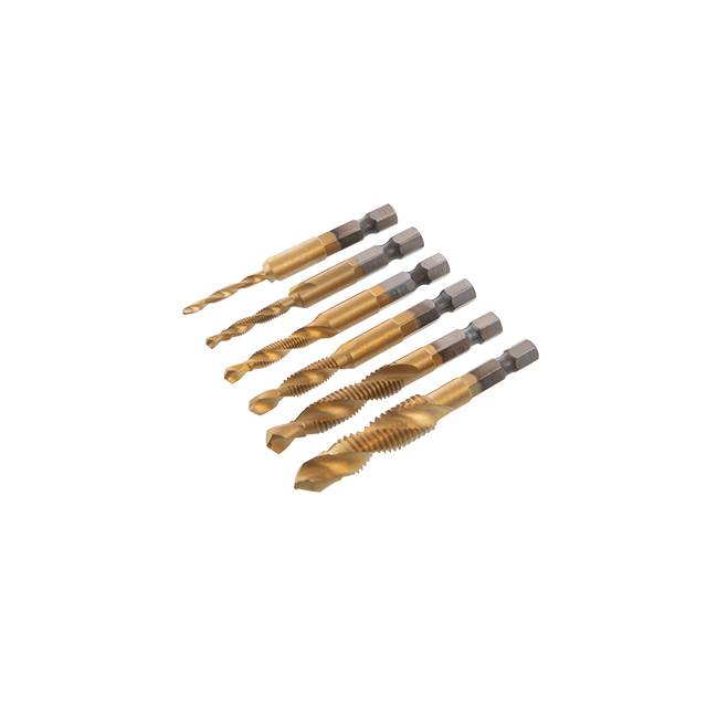 Набор сверл-метчиков 6ед INTERTOOL SD-5841 Набор сверл-метчиков 6ед INTERTOOL SD-5841