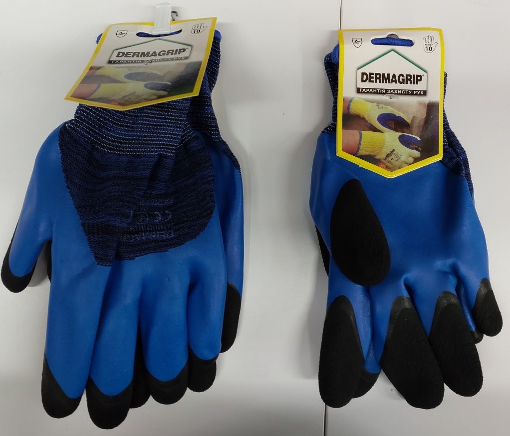 Перчатка пена чёрный-палец размер 10 Перчатка пена чёрный-палец размер 10