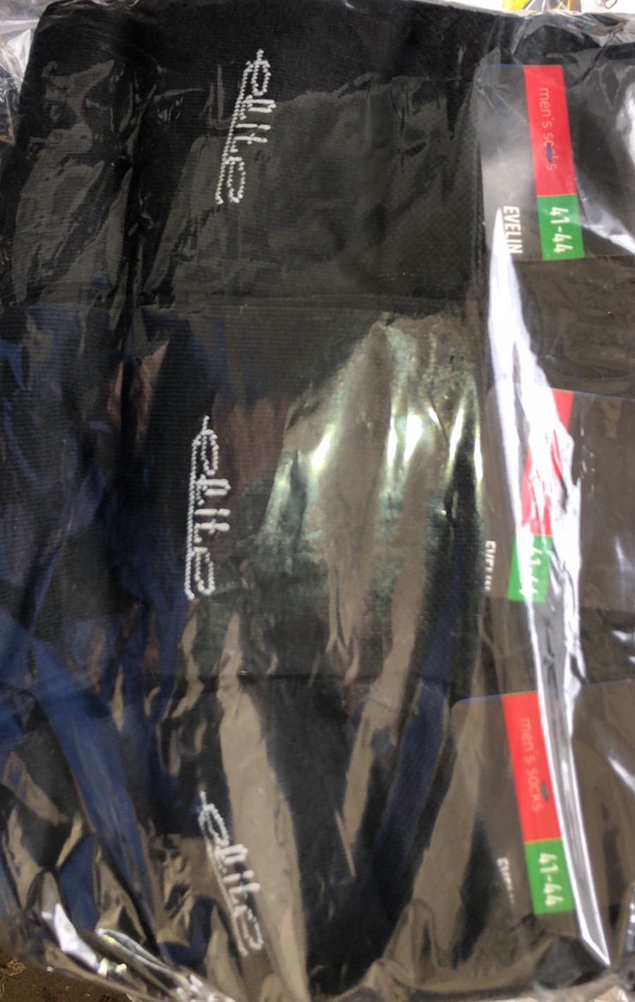 Носки Эвелин ликра мужская 41-44. Цвет : черный Носки Эвелин ликра мужская 41-44. Цвет : черный