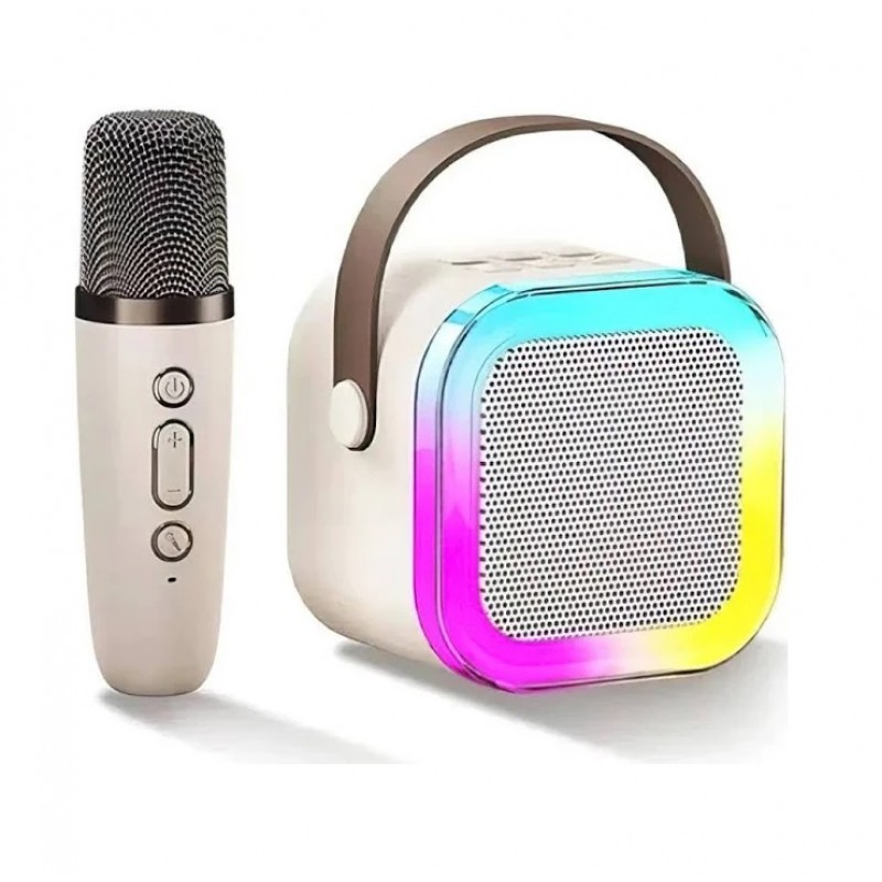 Мини-детское караоке с подсветкой RGB K12 Мини-детское караоке с подсветкой RGB K12
