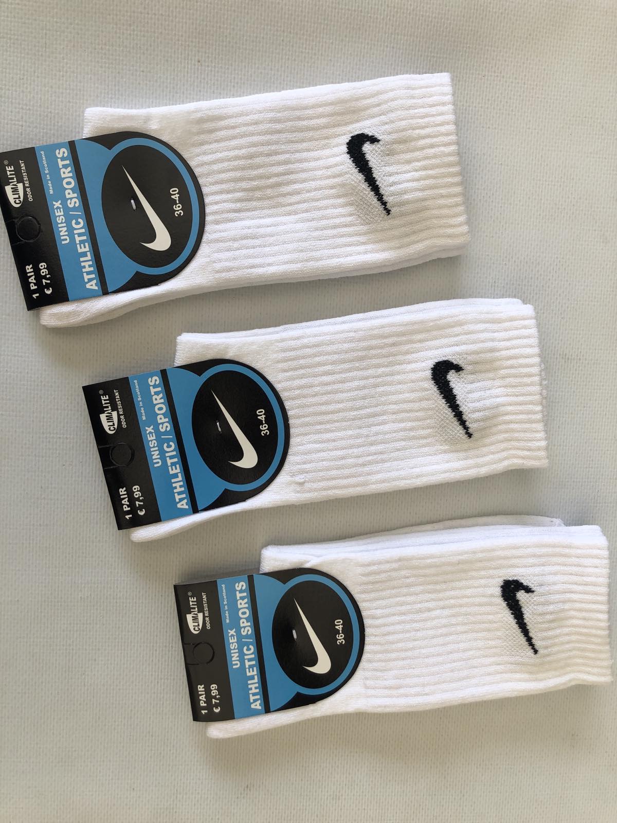 Носки NIKE ликра хлопок высокая резинка 36-40. Цвет: белые. Производитель: Турция Носки NIKE ликра хлопок высокая резинка 36-40. Цвет: белые. Производитель: Турция