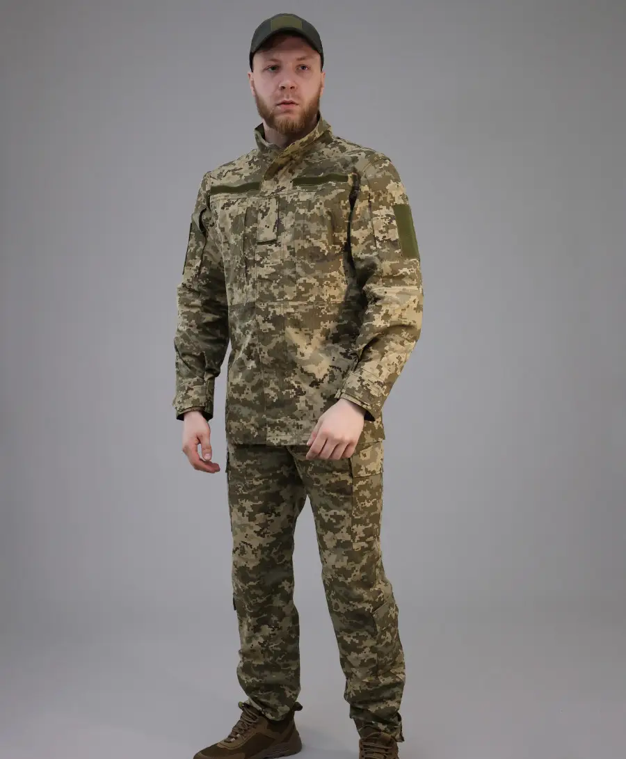Костюм ВСУ рип-стоп Светлый пиксель, размеры 44-58 Костюм ВСУ рип-стоп Светлый пиксель, размеры 44-58