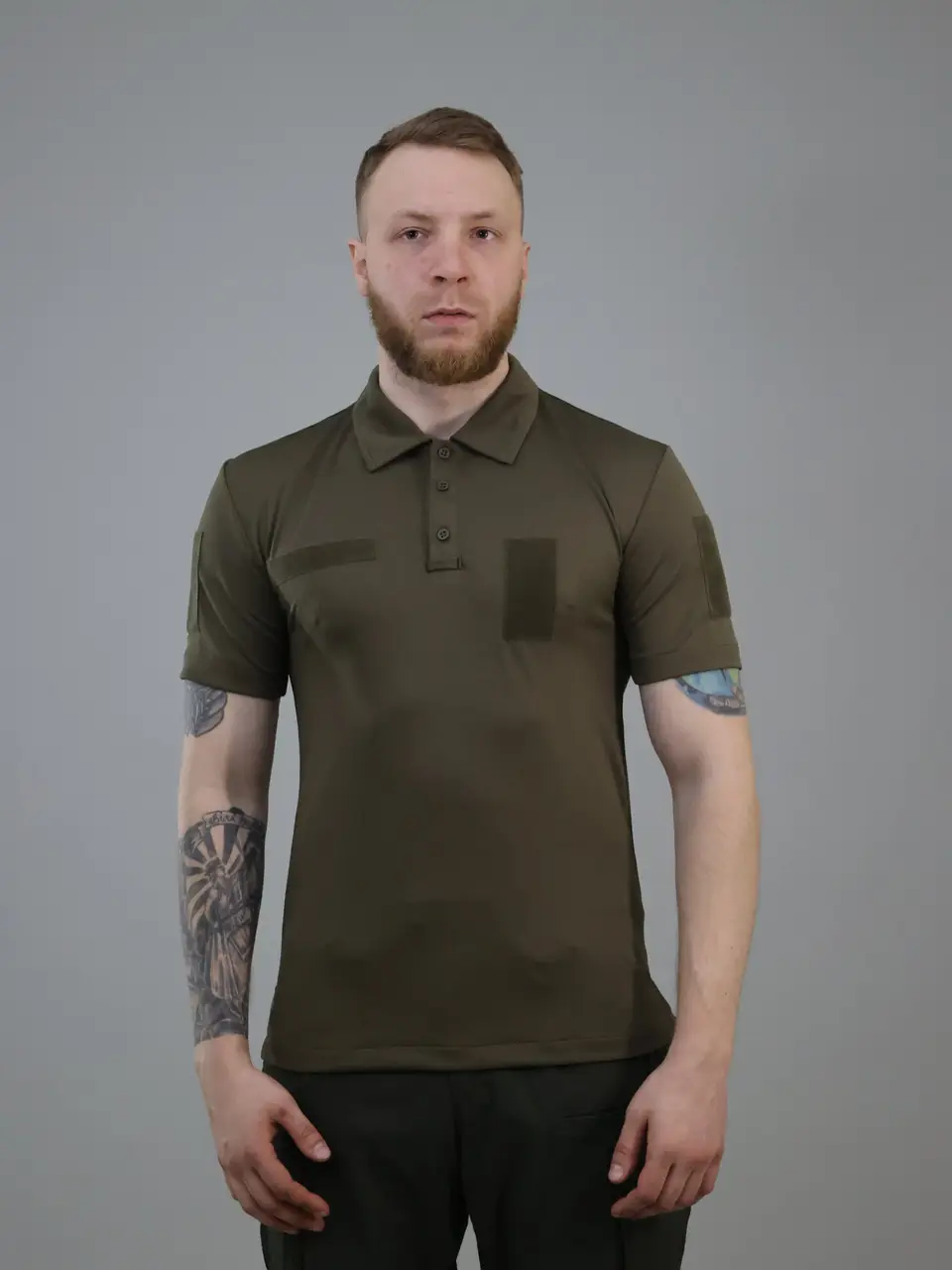 Футболка поло ВСУ Cool-max Олива, размеры 44-62 Футболка поло ВСУ Cool-max Олива, размеры 44-62