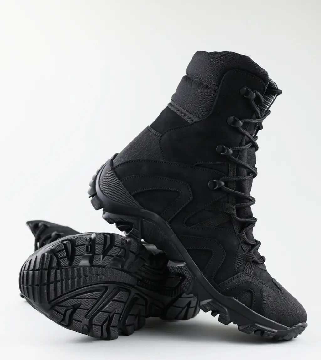 Берцы Ultimatum Tracking Force Чёрные B-107, размер 40-46 Берцы Ultimatum Tracking Force Чёрные B-107, размер 40-46